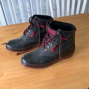Ankle high winter boots